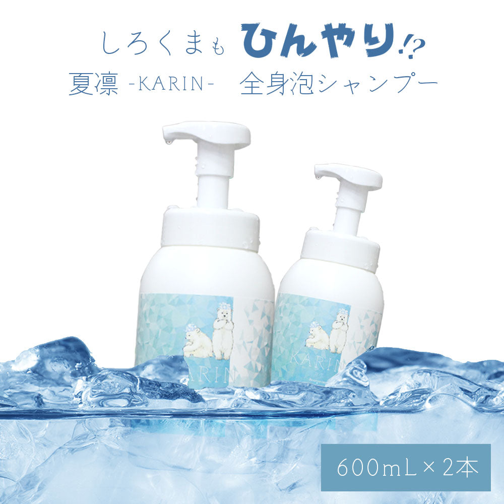 ひんやり爽快!!ビューティシモ 夏凛 KARIN 全身泡シャンプー