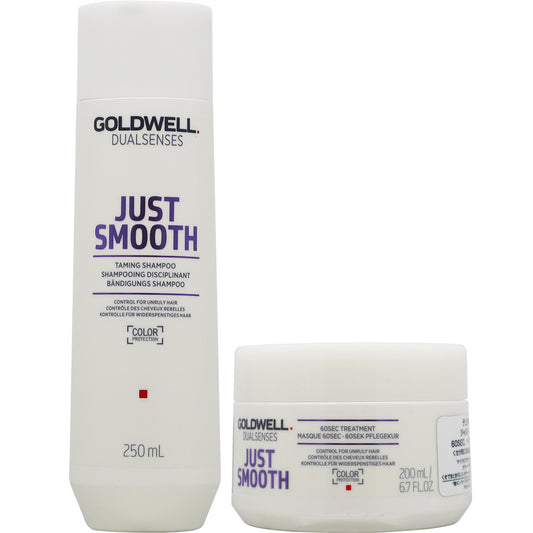ゴールドウェル デュアルセンス ジャストスムース シャンプー&トリートメント セット