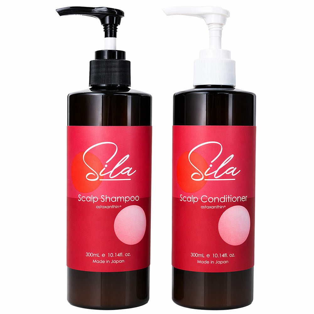 シラ スカルプ シャンプー & コンディショナー セット / 300mL+300mL