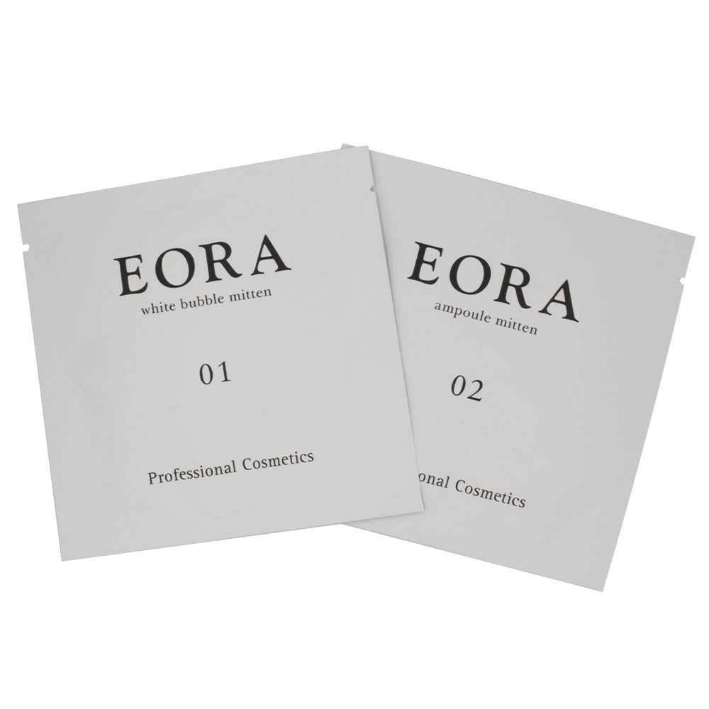 EORA ホワイトバブルミトン&アンプルミトンセット 各5回分