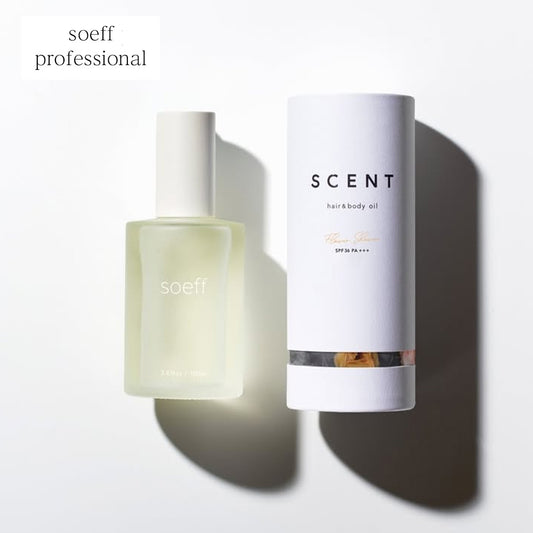 soeff professional ソフプロフェッショナル SCENT ヘア&ボディオイル SPF36 PA+++ (フラワーシャワー)/ 100mL