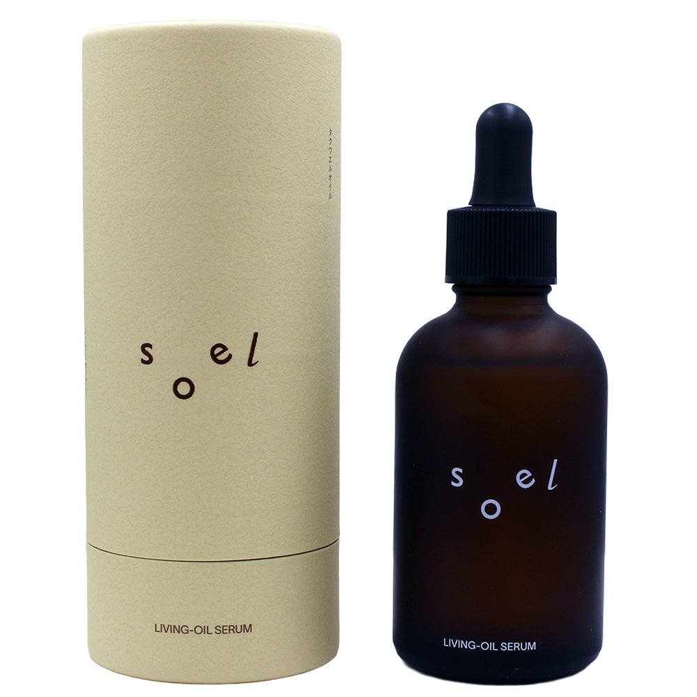 【訳あり】soel LIVING-OIL SERUM 美容液 / 60mL