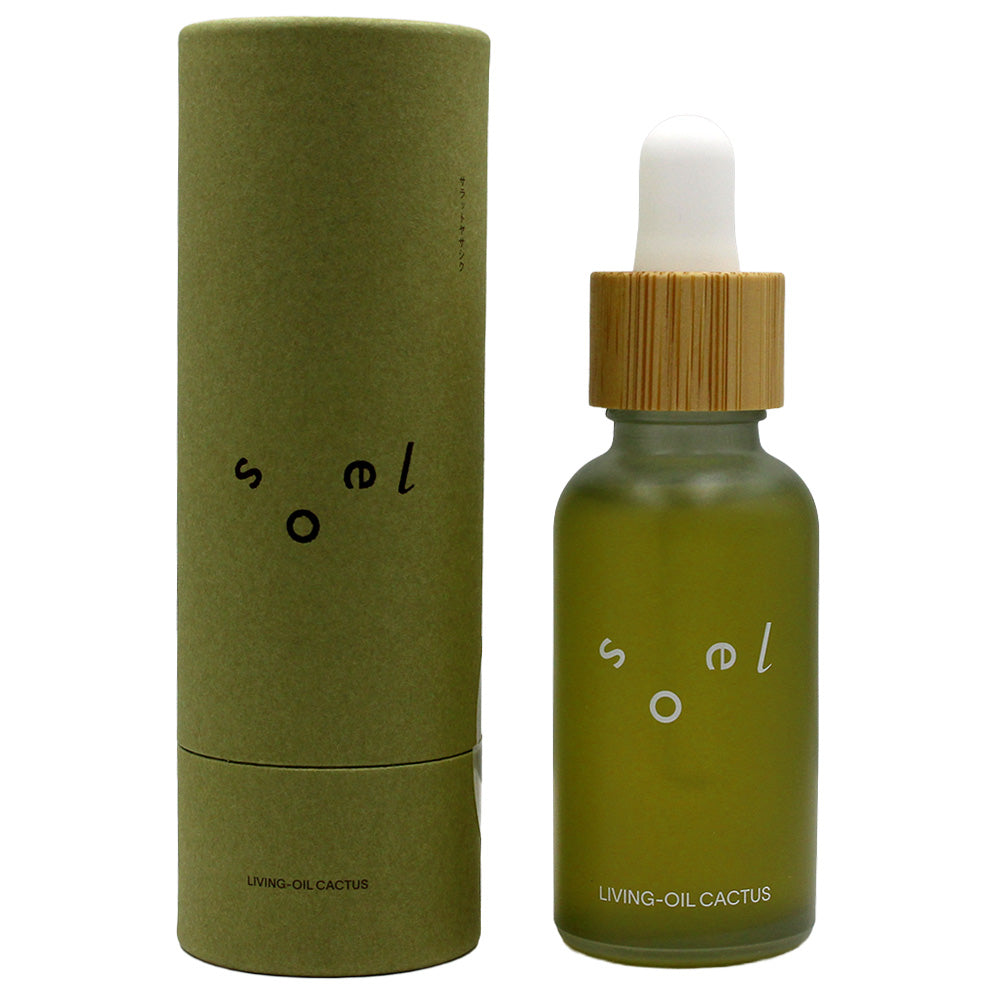 【訳あり】soel LIVING-OIL CACTUS ウチワサボテンオイル / 30mL