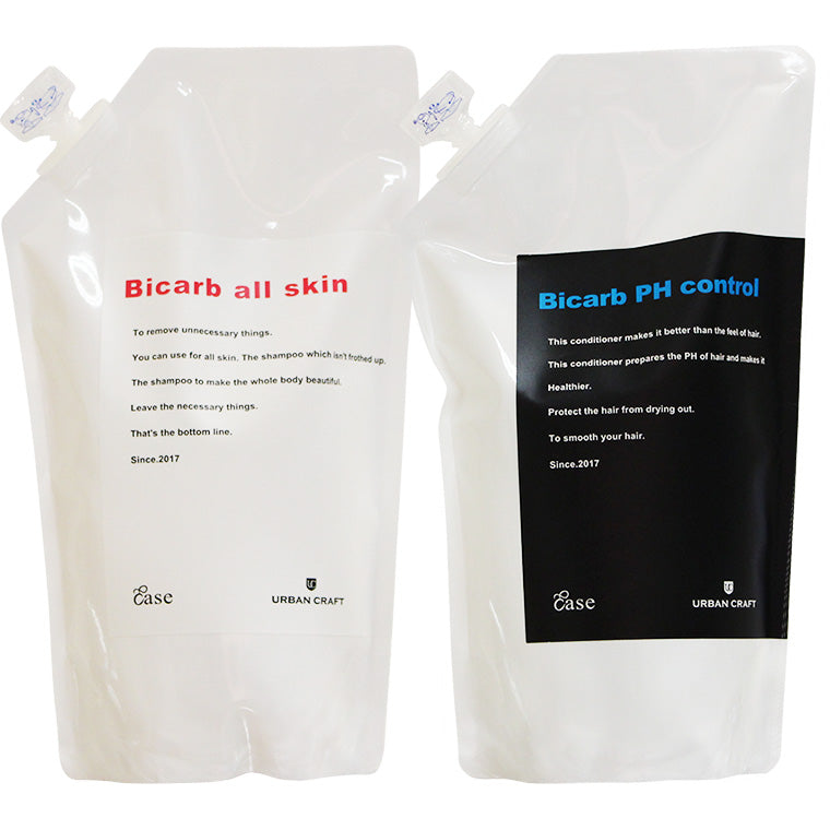 URBAN CRAFT EASE アーバンクラフト イーズ バイカーブ オールスキン シャンプー ＆ PH コントロール コンディショナー セット