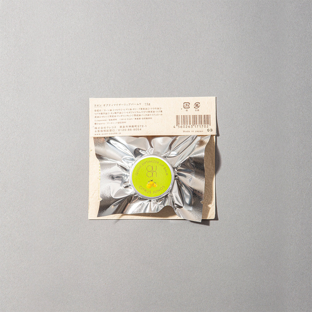 クレコス QUON クオン オプティマイザー リップバーム Y / 15g