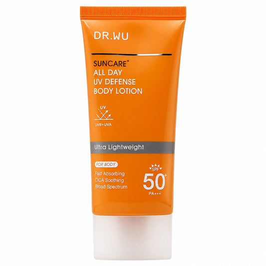 DR.WU オールデイ UV ディフェンス ボディローション SPF50+ PA+++ （日焼け止め） / 80mL