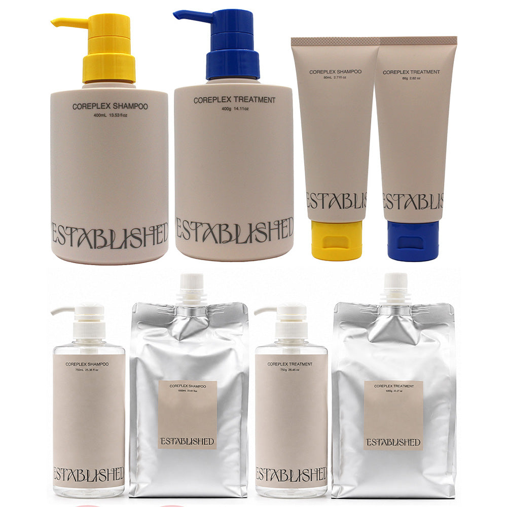 ESTABLISHED COREPLEX シャンプー＆トリートメント セット ESTABLISHED エスタブリッシュ – netsbee by Beautissimo