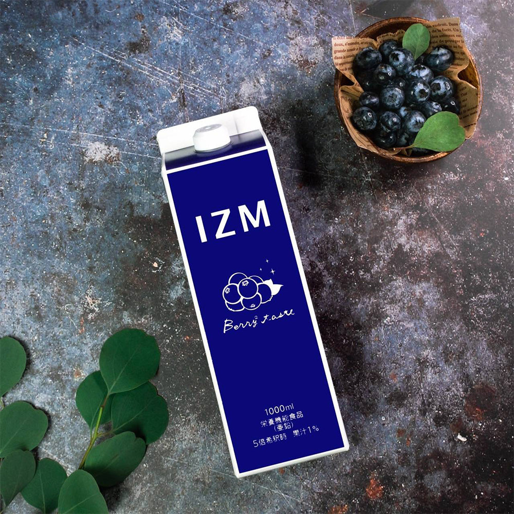 IZM 酵素ドリンク BERRY ブルーベリーテイスト / 1,000mL
