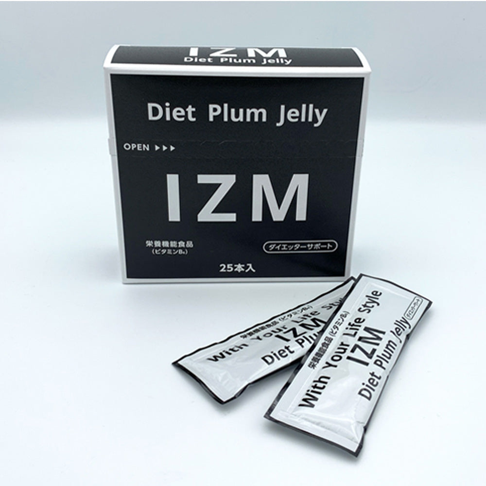 IZM Diet Plum Jelly プラムテイスト ゼリー / 20gx25本