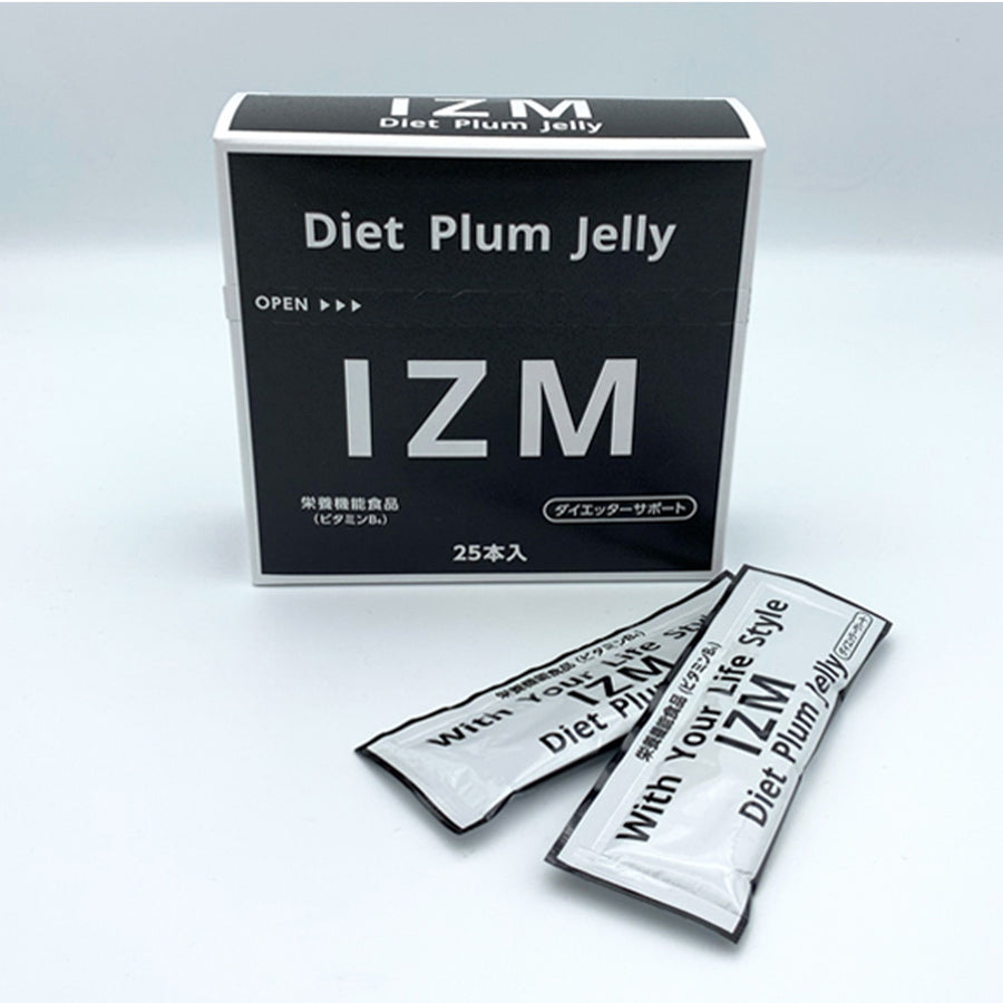 IZM Diet Plum Jelly プラムテイスト ゼリー / 20gx25本