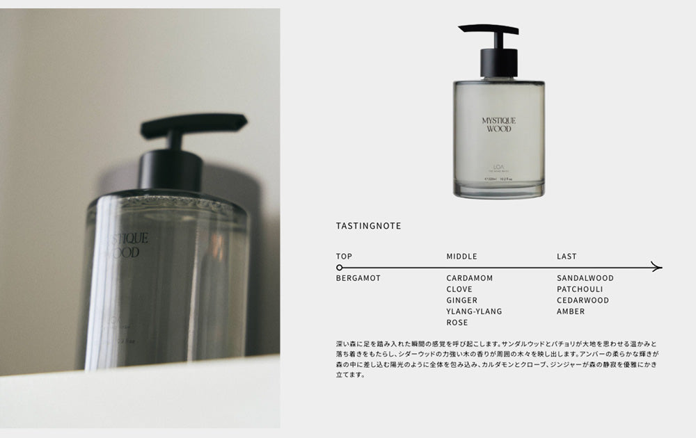 LOA THE HAND WASH ロア ザ ハンドウォッシュ / 320mL （全3種）