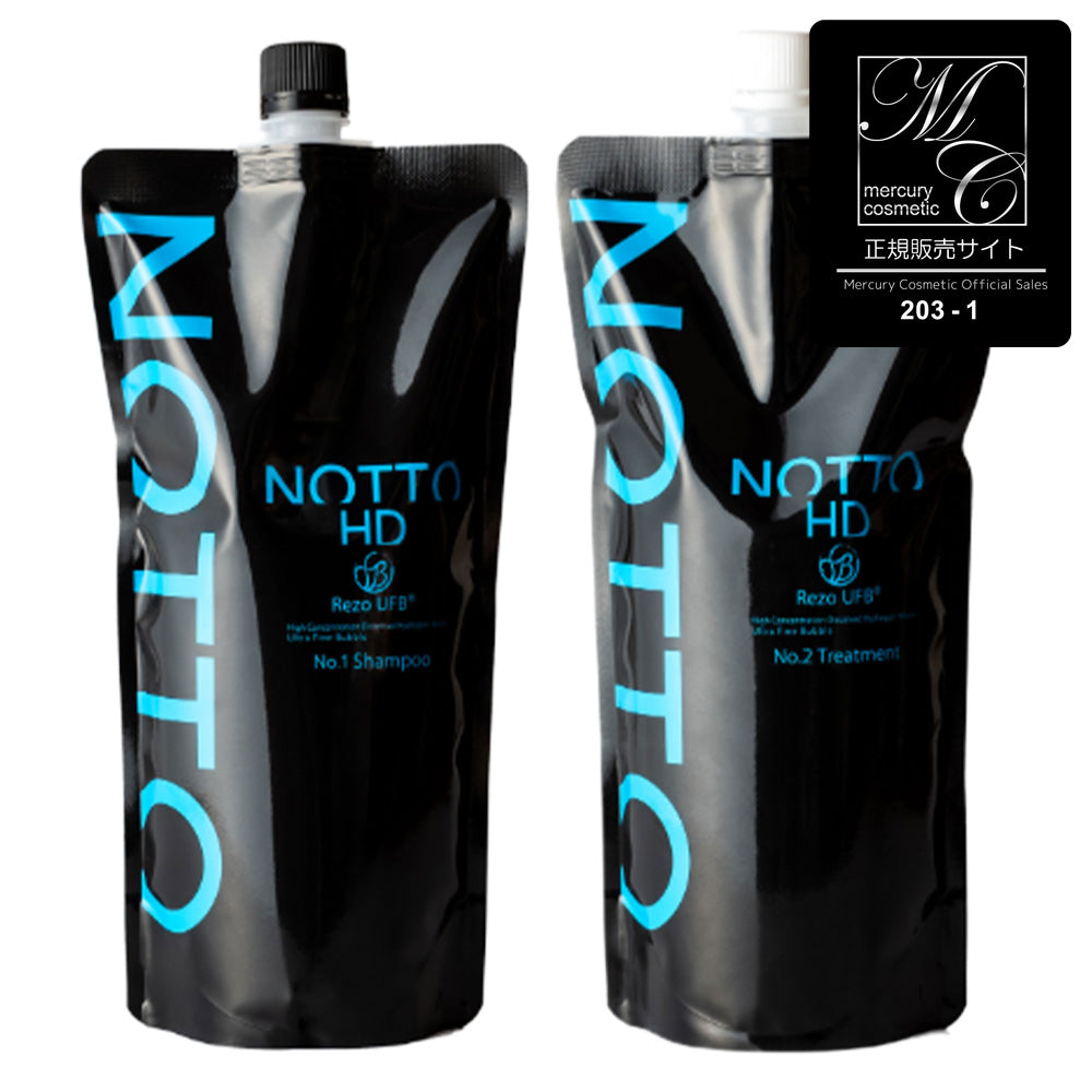 正規取扱店】NOTTO HD ノット エイチディー シャンプー&トリートメント