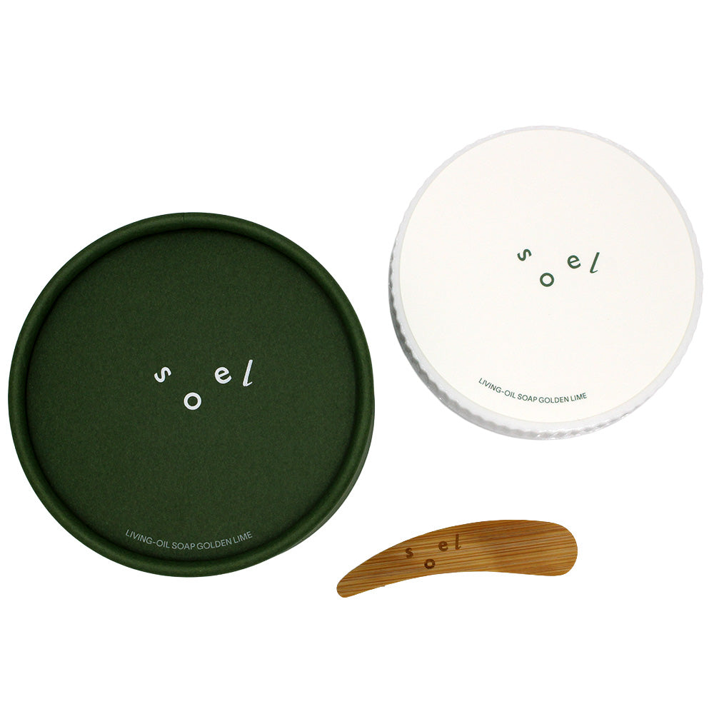 soel LIVING-OIL SOAP GOLDEN LIME 生せっけん / 100mL