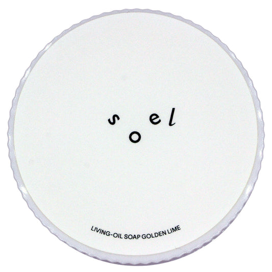 【訳あり】soel LIVING-OIL SOAP GOLDEN LIME 生せっけん / 100mL