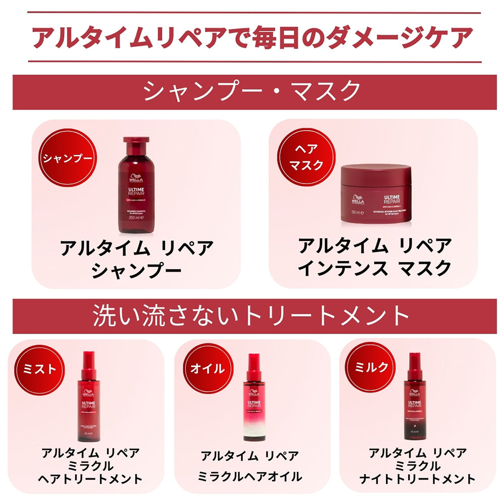 ウエラ プロフェッショナル アルタイム リペア シャンプー 250mL [ WELLA PROFESSIONALS ULTIME REPAIR ]